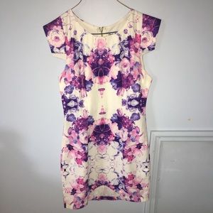 Xenia purple bombshell dress